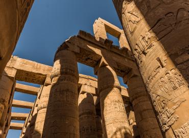 Le temple de Karnak - La grande salle Hypostyle